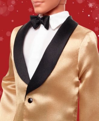 2025 Holiday Ken Doll with Light Brown Hair