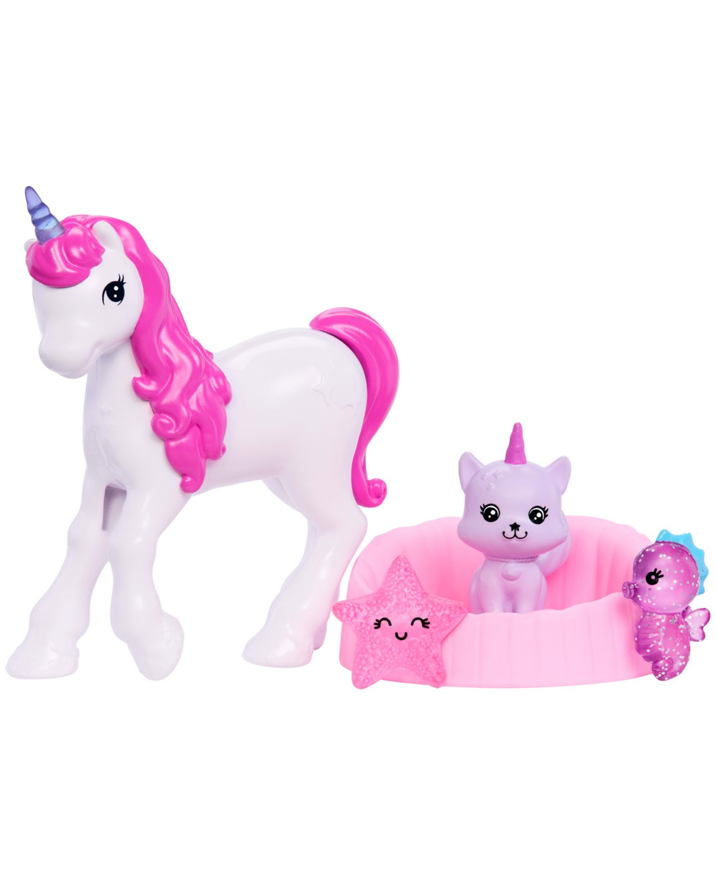 Детская кукла Barbie Advent Calendar with Fashion Doll and 24 Surprise Toy Accessories Including Unicorn and Pets — фото 4