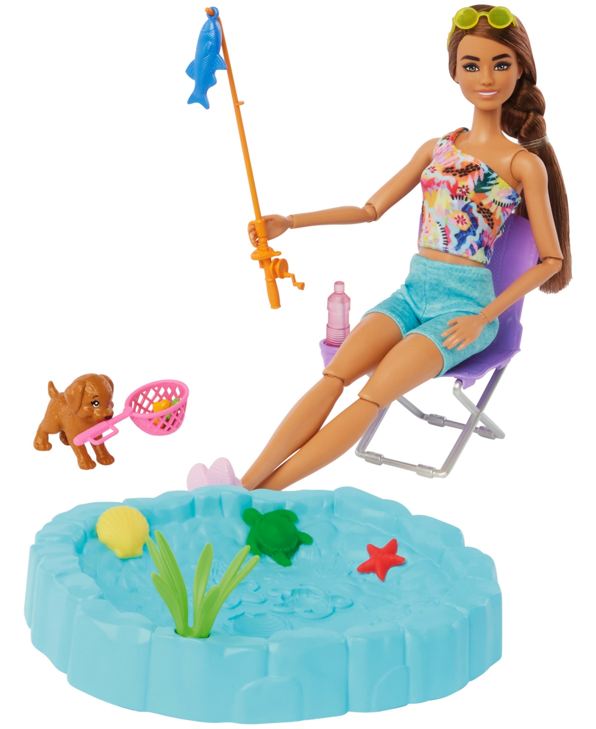 Barbie Dream Camper Playset With Roof Tent Bbq Grill In Multi