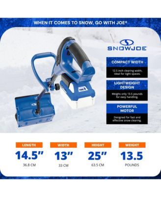 IONMAX 24-Volt Cordless Battery-Powered Snow Shovel Bundle, 13-In, Blue