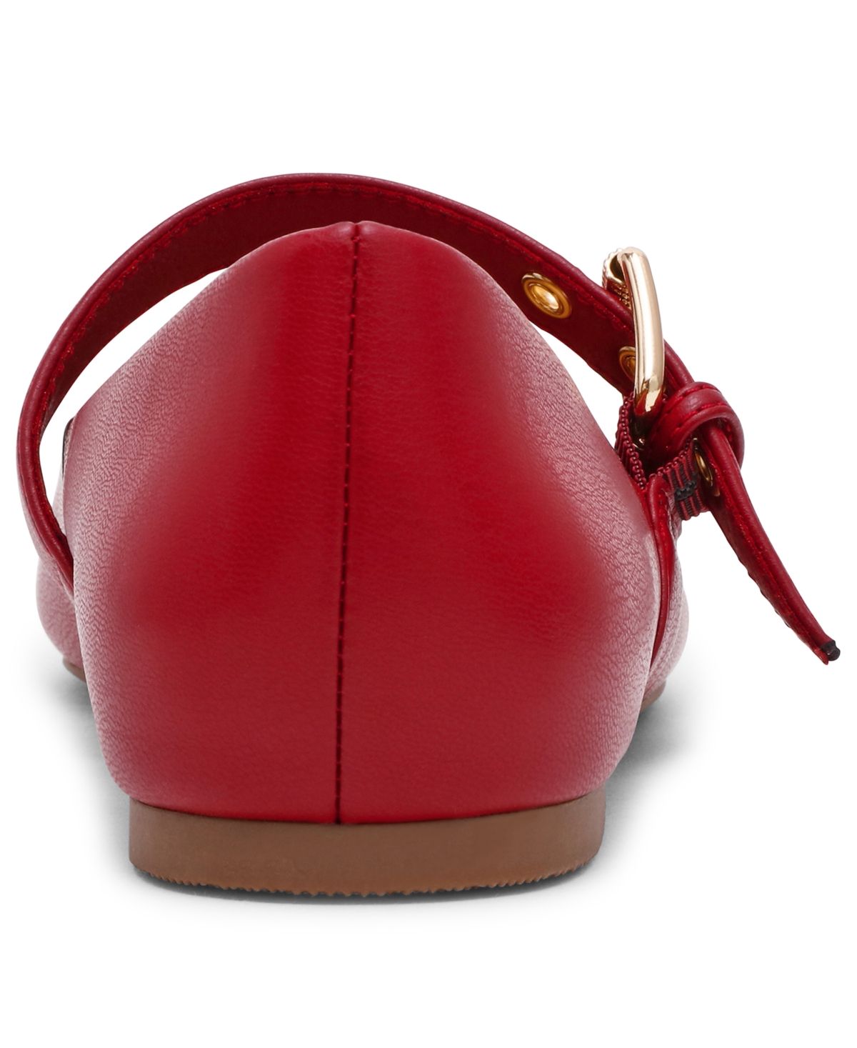 Dv Dolce Vita Women's Mulaney Buckle Mary Jane Flats In Red