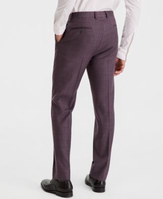 Men's Slim-Fit Wool-Blend Suit Separates Pants