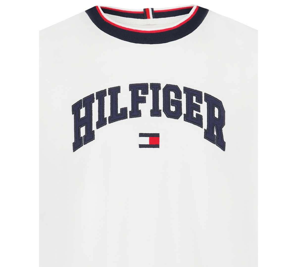 Tommy Hilfiger Big Boys S-xl Hilfiger Arch Short Sleeve T-shirt In White