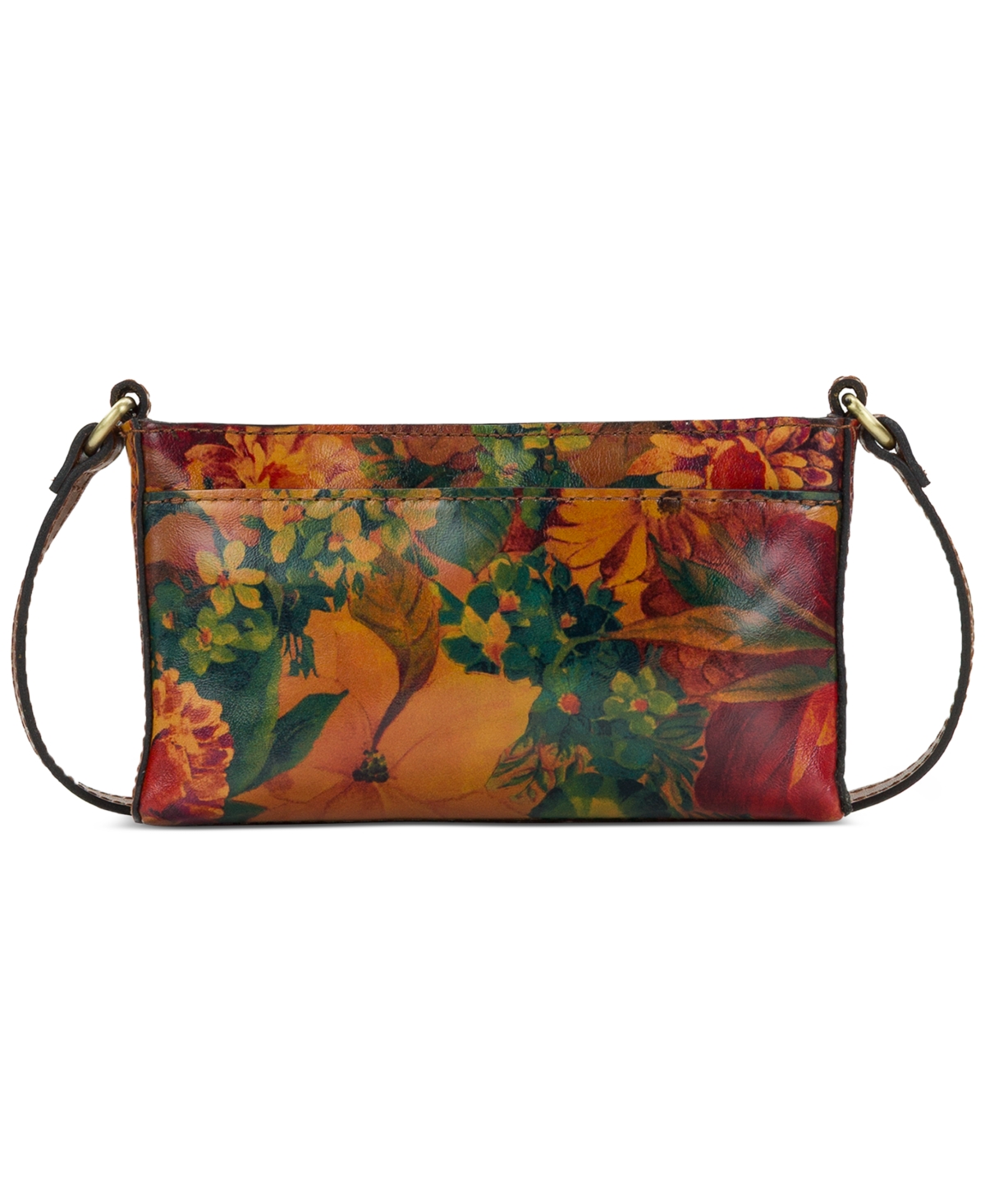 Patricia Nash Dovera Mini Leather Crossbody In Multi