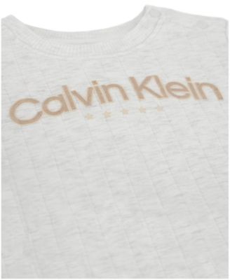 Baby Boys' Fleece Semi-Snap Sweatsuit and Joggers, 2-Piece Set