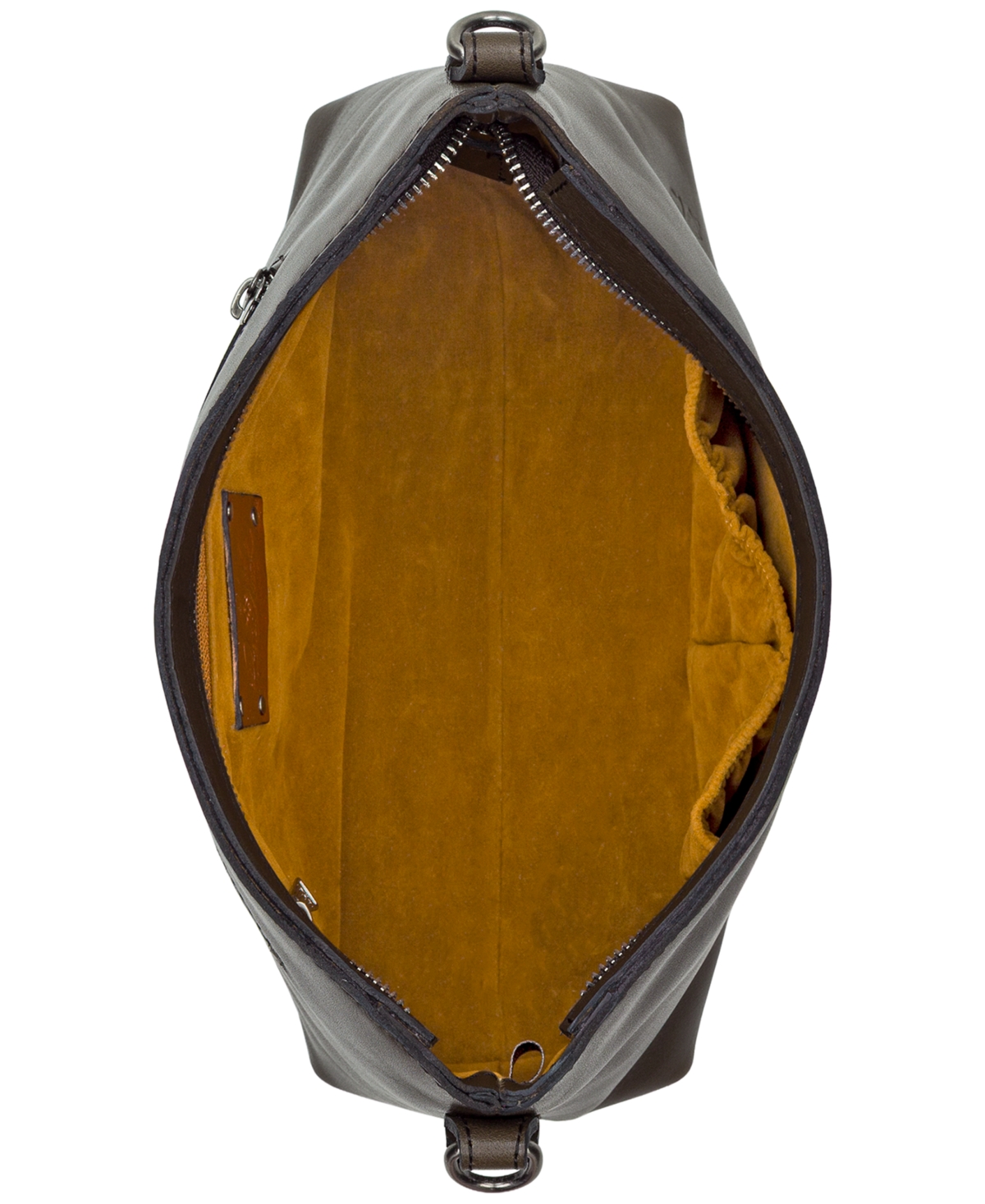 Patricia Nash Betta Medium Leather Crossbody, Created For Macy's In Brown