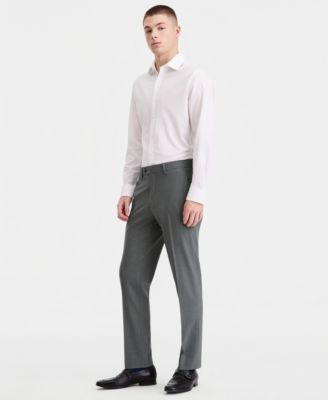 Men's Slim-Fit Wool Blend Suit Separates Pants