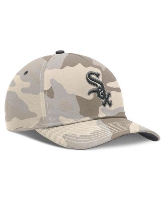 Men's Natural Chicago White Sox Camo Pack Rise Adjustable Hat