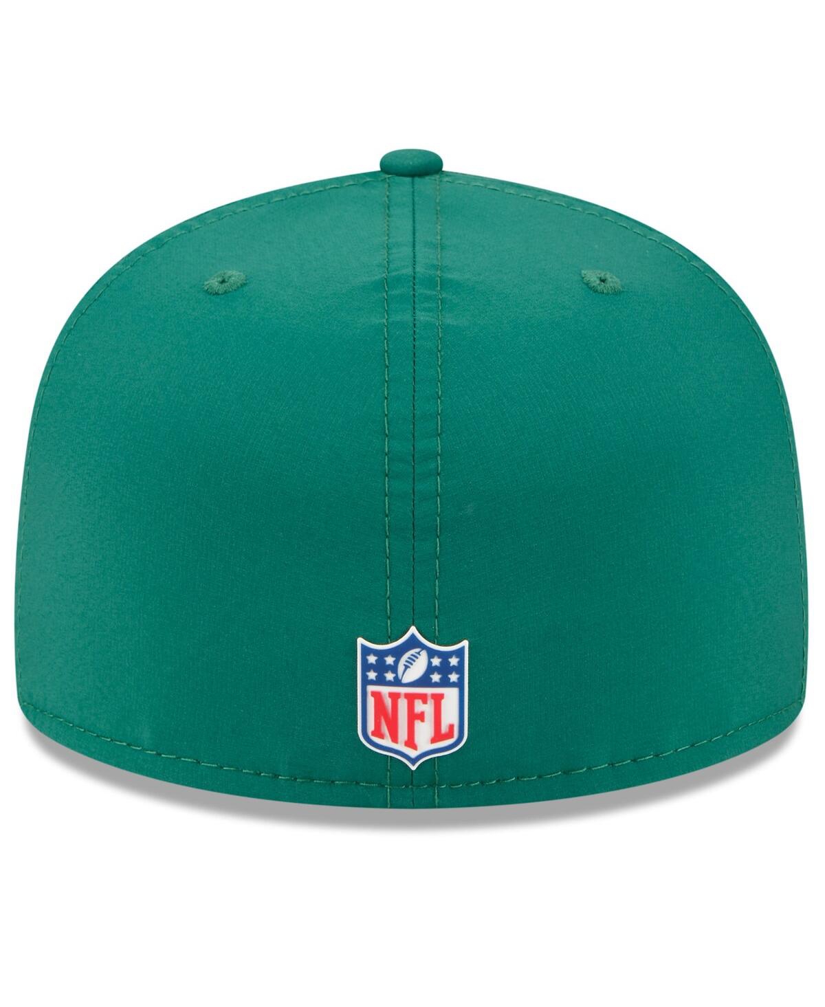 New Era Men's Green New York Jets 2025 Sideline 59fifty Fitted Hat In Green