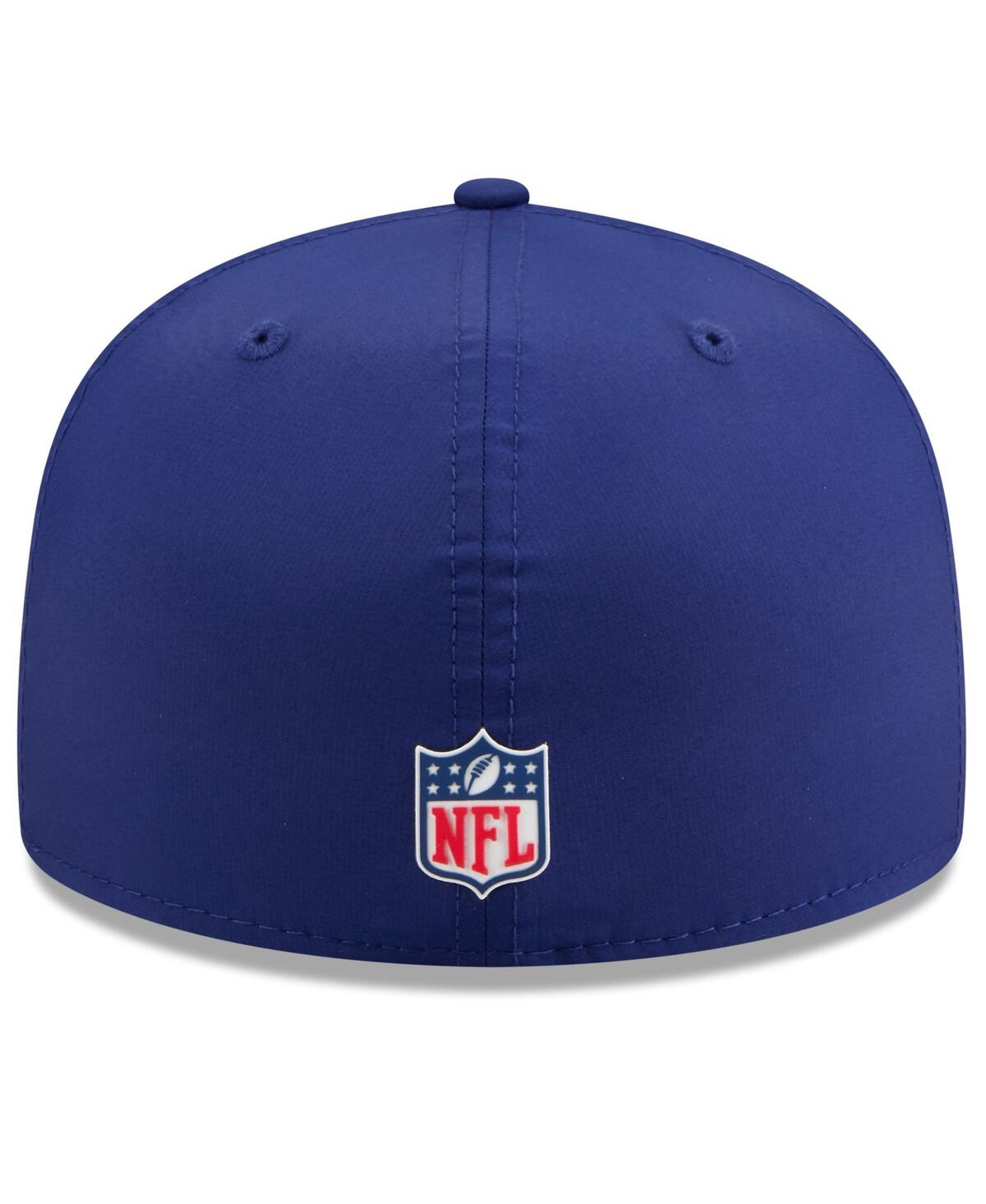 New Era Men's Blue Nfl 2025 Sideline 59fifty Fitted Hat In Blue