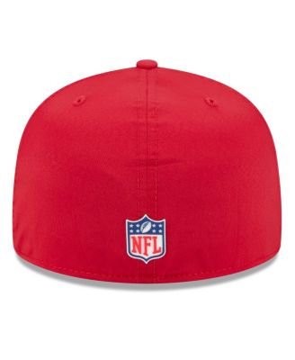 Men's Red Tampa Bay Buccaneers 2025 Sideline 59FIFTY Fitted Hat