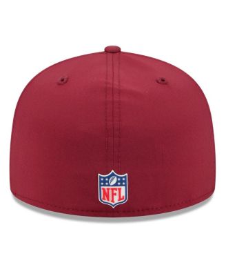Men's Burgundy Washington Commanders 2025 Sideline 59FIFTY Fitted Hat