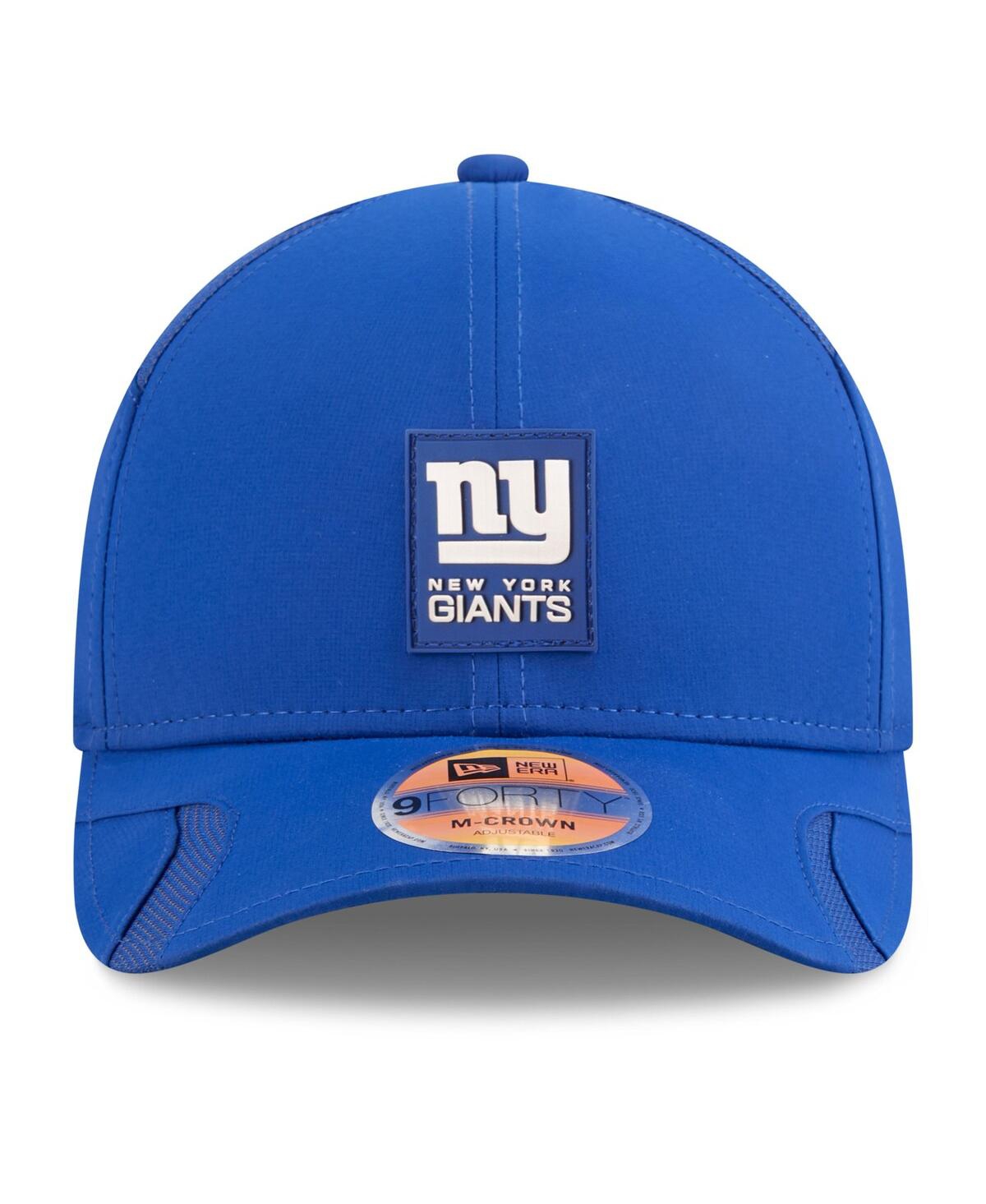 New Era Big Boys And Girls Royal New York Giants 2025 Sideline 9forty Adjustable Hat In Blue