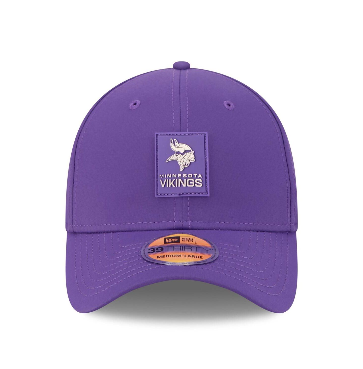 Мужская кепка New Era Purple Minnesota Vikings 2025 Sideline 39THIRTY Flex Hat — фото 5