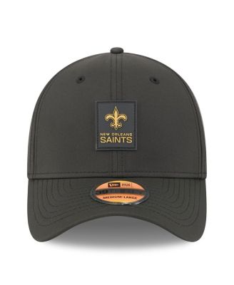 Men's Black New Orleans Saints 2025 Sideline 39THIRTY Flex Hat