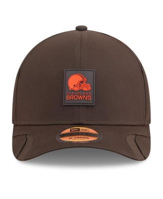 Men's Brown Cleveland Browns 2025 Sideline M-Crown 9FORTY Adjustable Hat