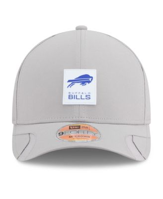Men's Gray Buffalo Bills 2025 Sideline M-Crown 9FORTY Adjustable Hat
