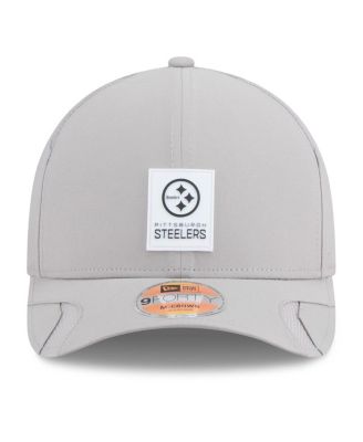 Men's Gray Pittsburgh Steelers 2025 Sideline M-Crown 9FORTY Adjustable Hat