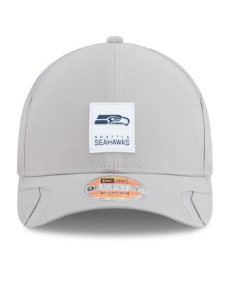 Men's Gray Seattle Seahawks 2025 Sideline M-Crown 9FORTY Adjustable Hat