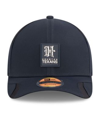 Men's Navy Houston Texans 2025 Sideline H-Town M-Crown 9FORTY Adjustable Hat