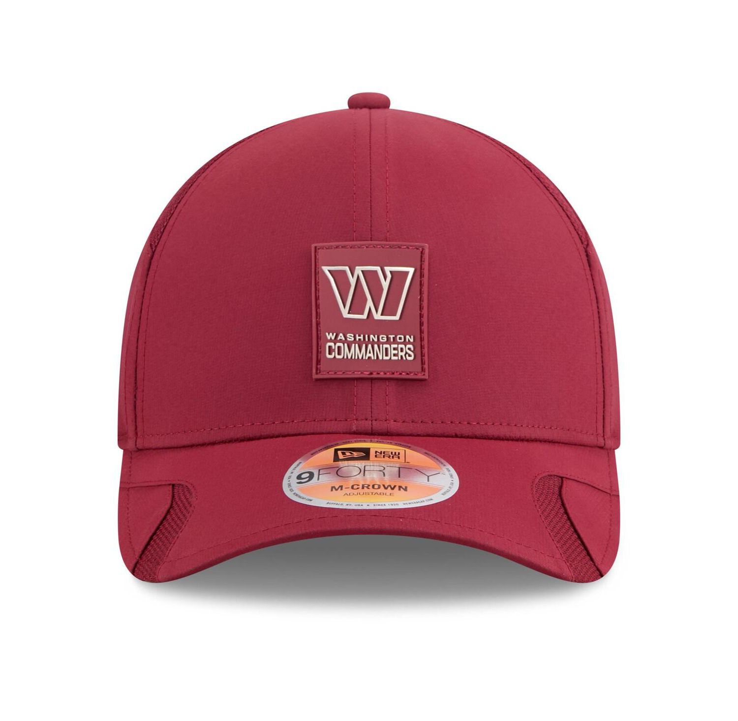 Men's Burgundy Washington Commanders 2025 Sideline M-Crown 9FORTY Adjustable Hat