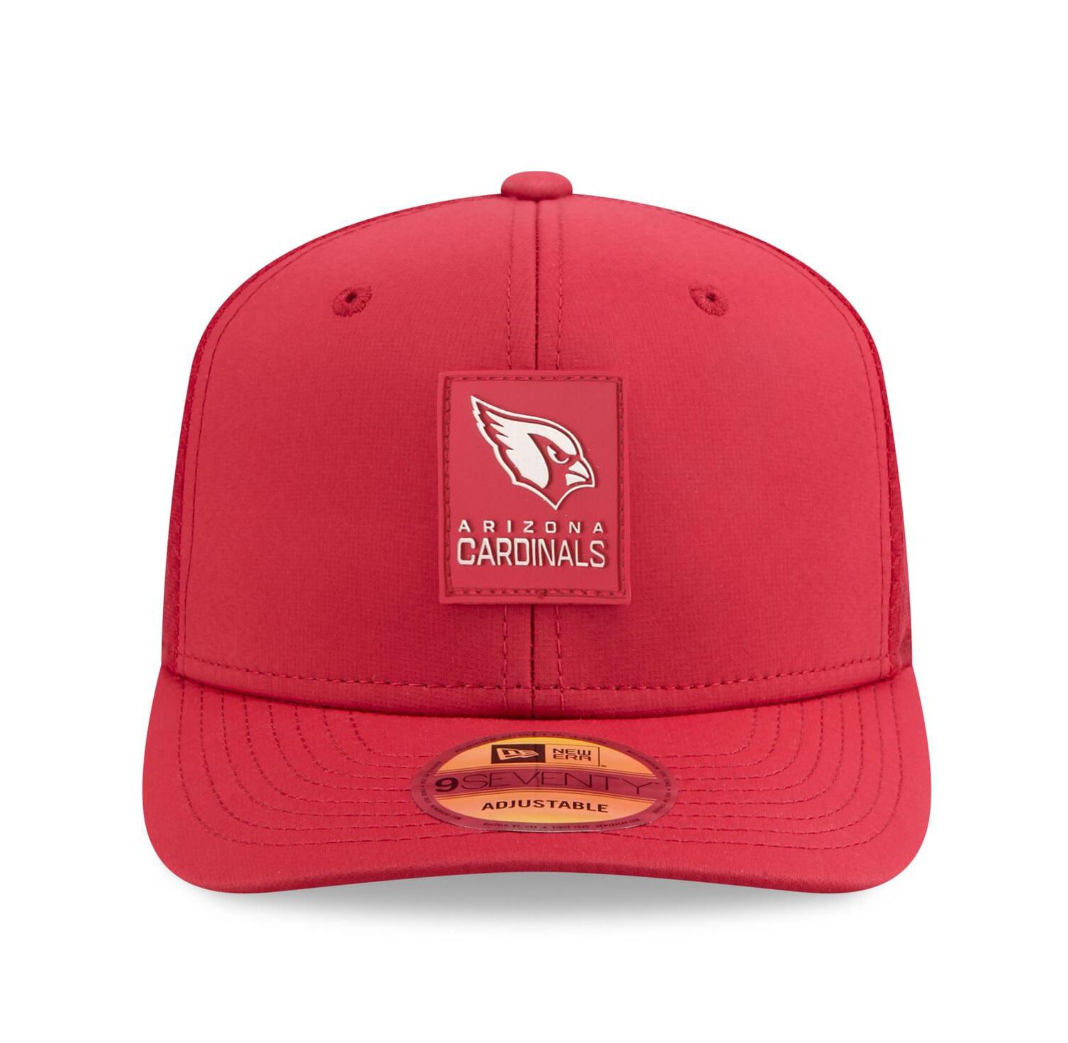 Men's Cardinal Arizona Cardinals 2025 Sideline 9SEVENTY Trucker Adjustable Hat