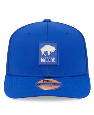 Men's Royal Buffalo Bills 2025 Sideline Throwback 9SEVENTY Trucker Adjustable Hat