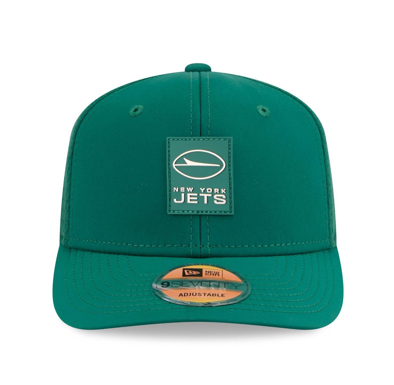 Men's Green New York Jets 2025 Sideline 9SEVENTY Trucker Adjustable Hat