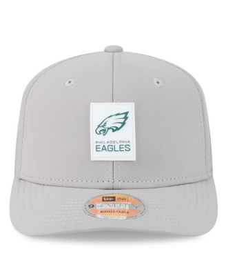 Men's Gray Philadelphia Eagles 2025 Sideline 9SEVENTY Adjustable Trucker Hat