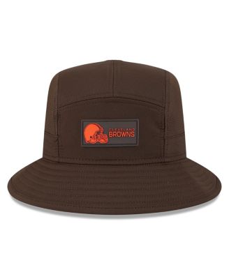 Men's Brown Cleveland Browns 2025 Sideline Bucket Hat