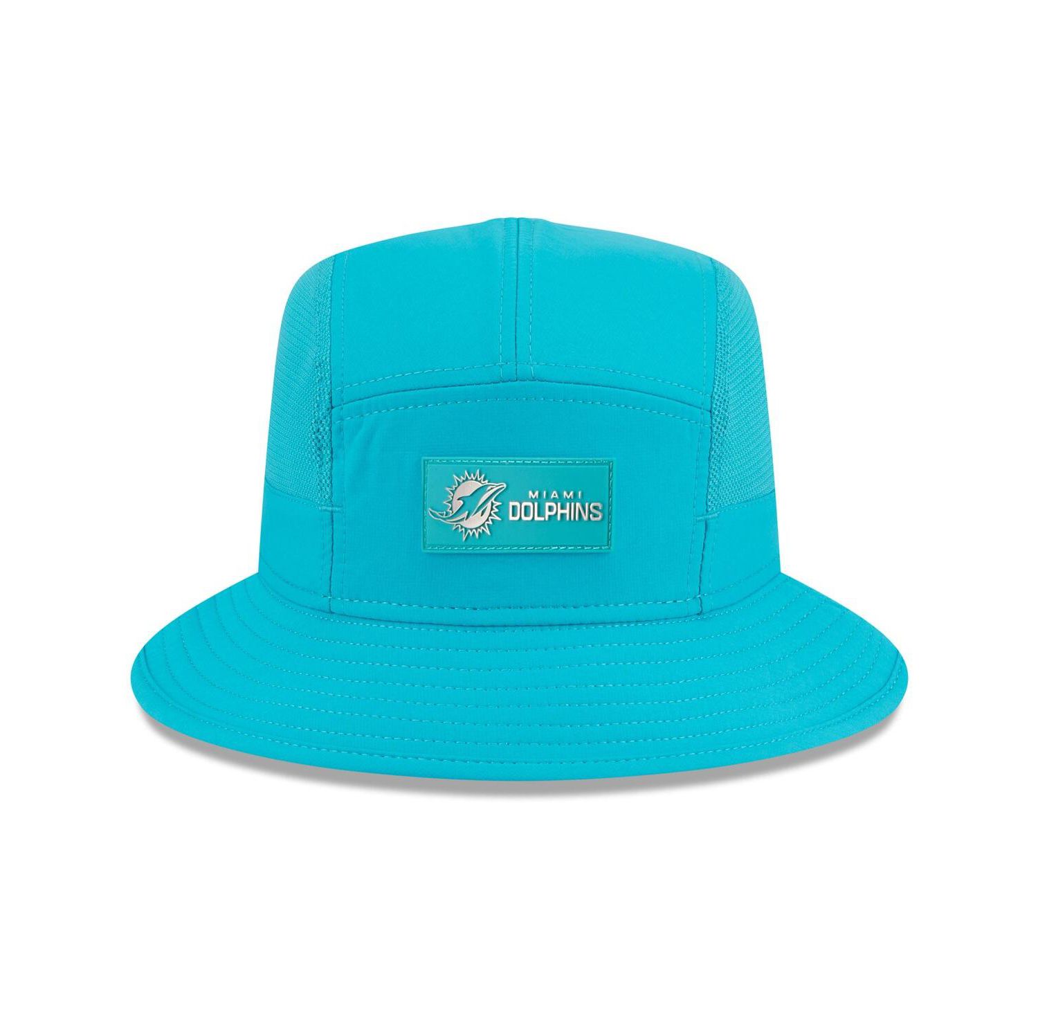 Men's Aqua Miami Dolphins 2025 Sideline Bucket Hat