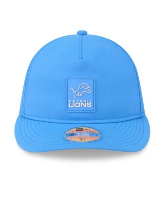 Men's Blue Detroit Lions 2025 Sideline Retro Crown 59FIFTY Fitted Hat