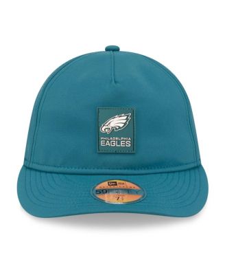 Men's Midnight Green Philadelphia Eagles 2025 Sideline Retro Crown 59FIFTY Fitted Hat