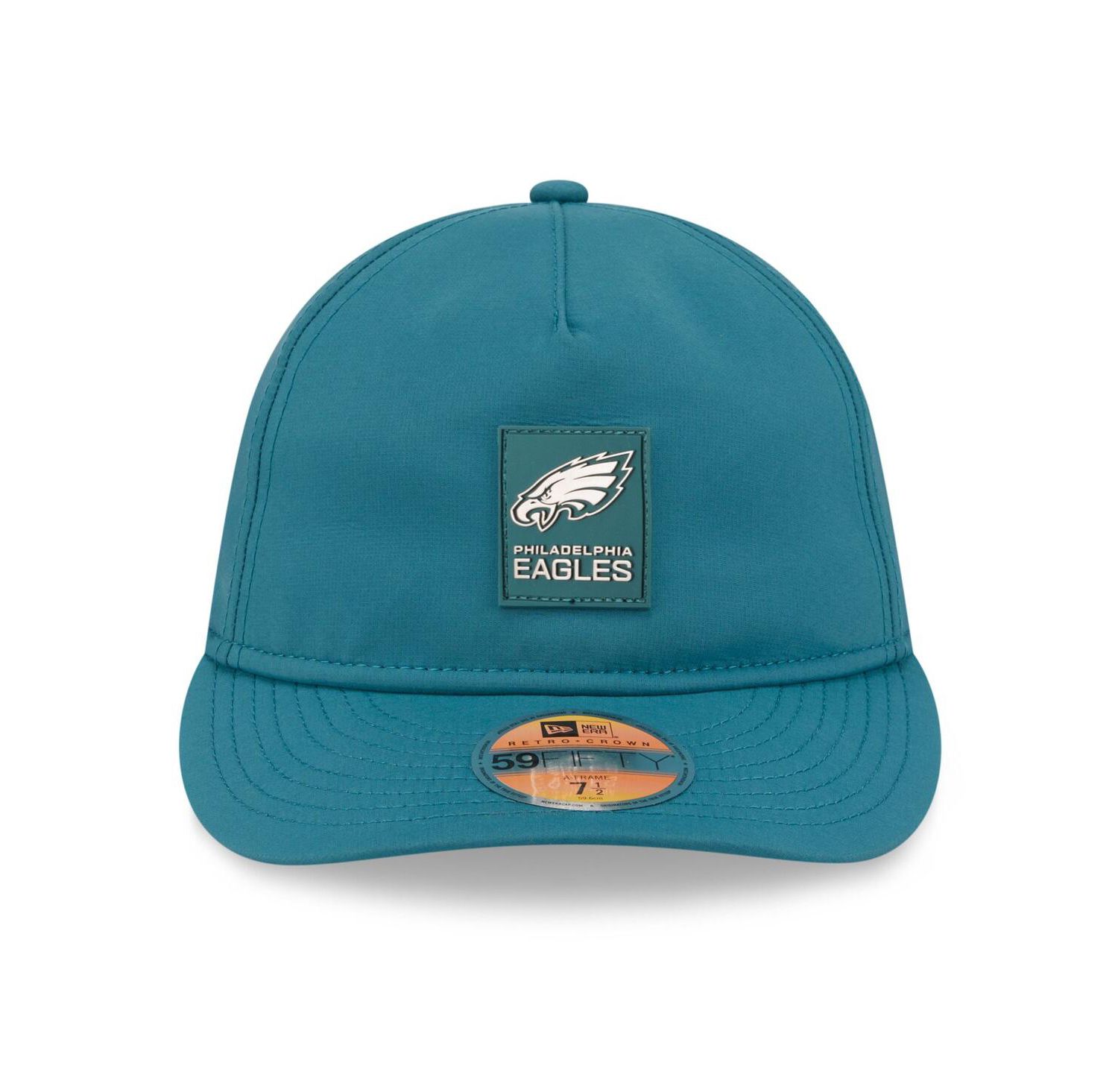 Men's Midnight Green Philadelphia Eagles 2025 Sideline Retro Crown 59FIFTY Fitted Hat