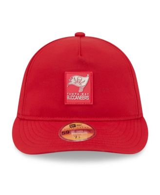 Men's Red Tampa Bay Buccaneers 2025 Sideline Retro Crown 59FIFTY Fitted Hat