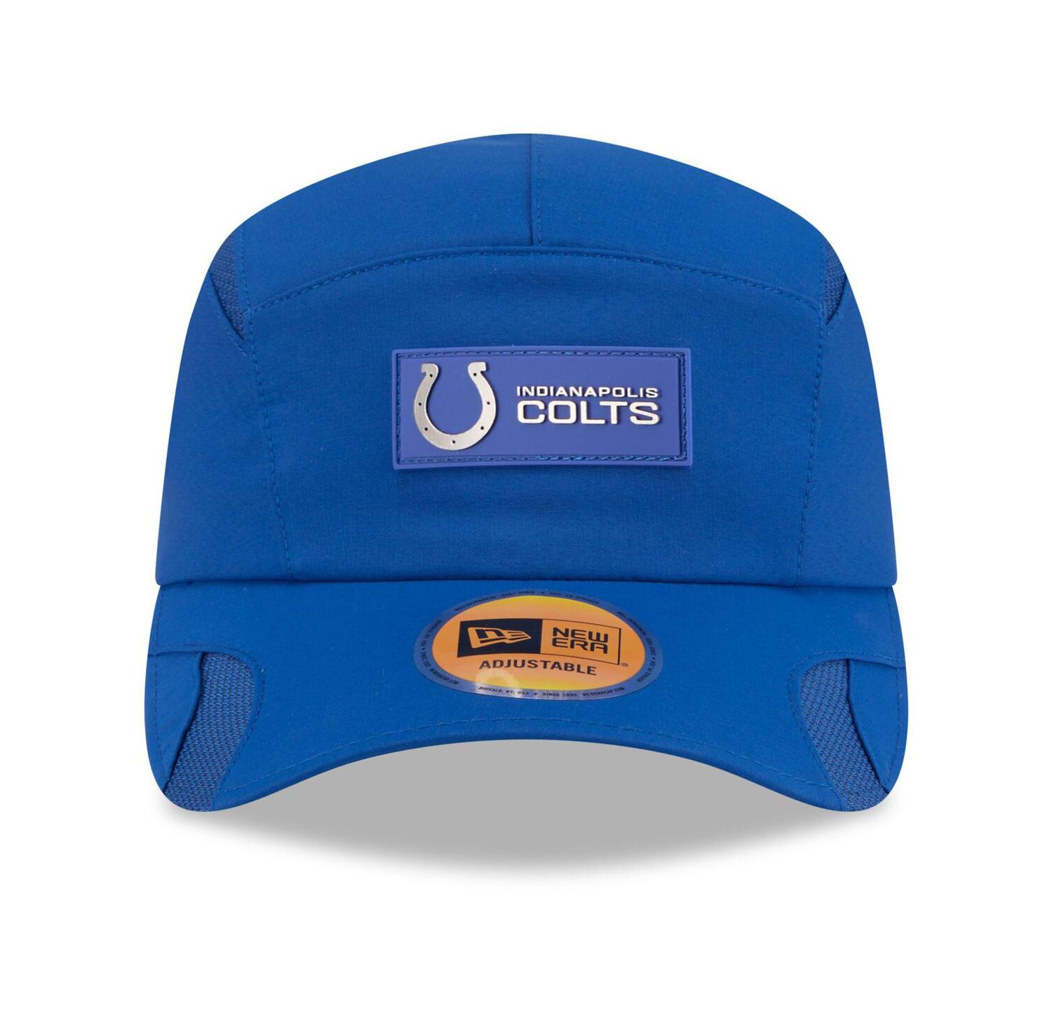 Men's Royal Indianapolis Colts 2025 Sideline Runner Adjustable Hat
