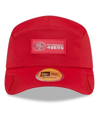Men's Scarlet San Francisco 49ers 2025 Sideline Runner Adjustable Hat