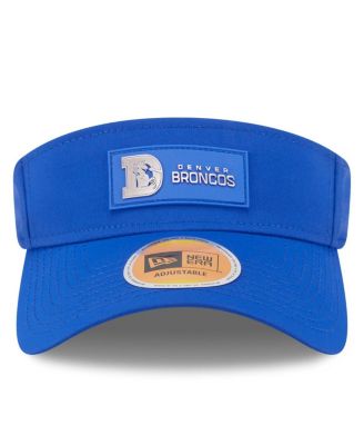 Men's Royal Denver Broncos 2025 Sideline Throwback Visor Hat
