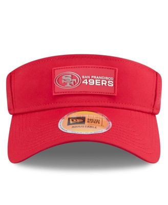 Men's Scarlet San Francisco 49ers 2025 Sideline Visor Hat
