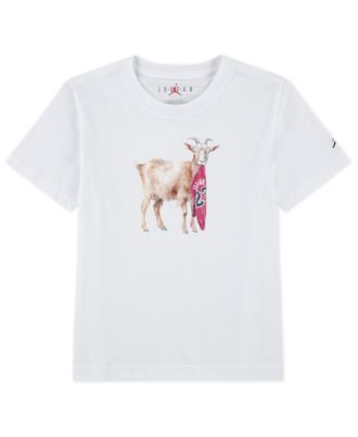 Toddler and Little Boys' Flight Goat Print T-Shirt