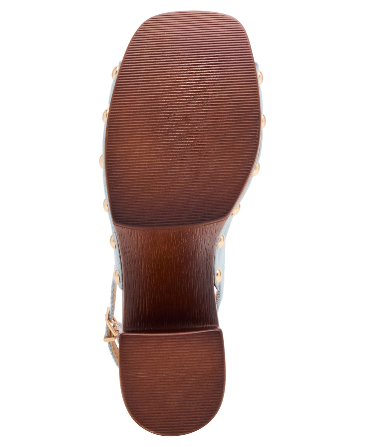 Madden Girl Women's Xanadu Wooden Platform Slingback Pumps In Blue