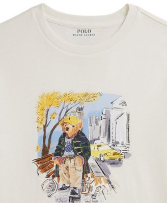 Big Boys Polo Bear Cotton Jersey T-Shirt