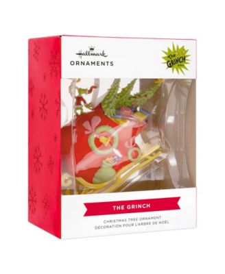 Dr. Seuss's Grinch on Sleigh Christmas Tree Ornament