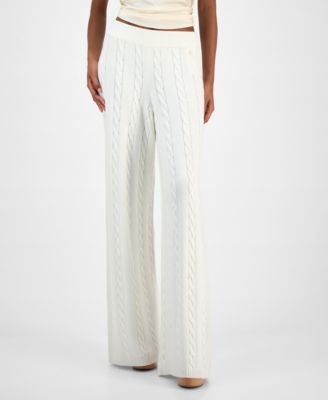 Women's Gemma Cable Knit Sweater Pants