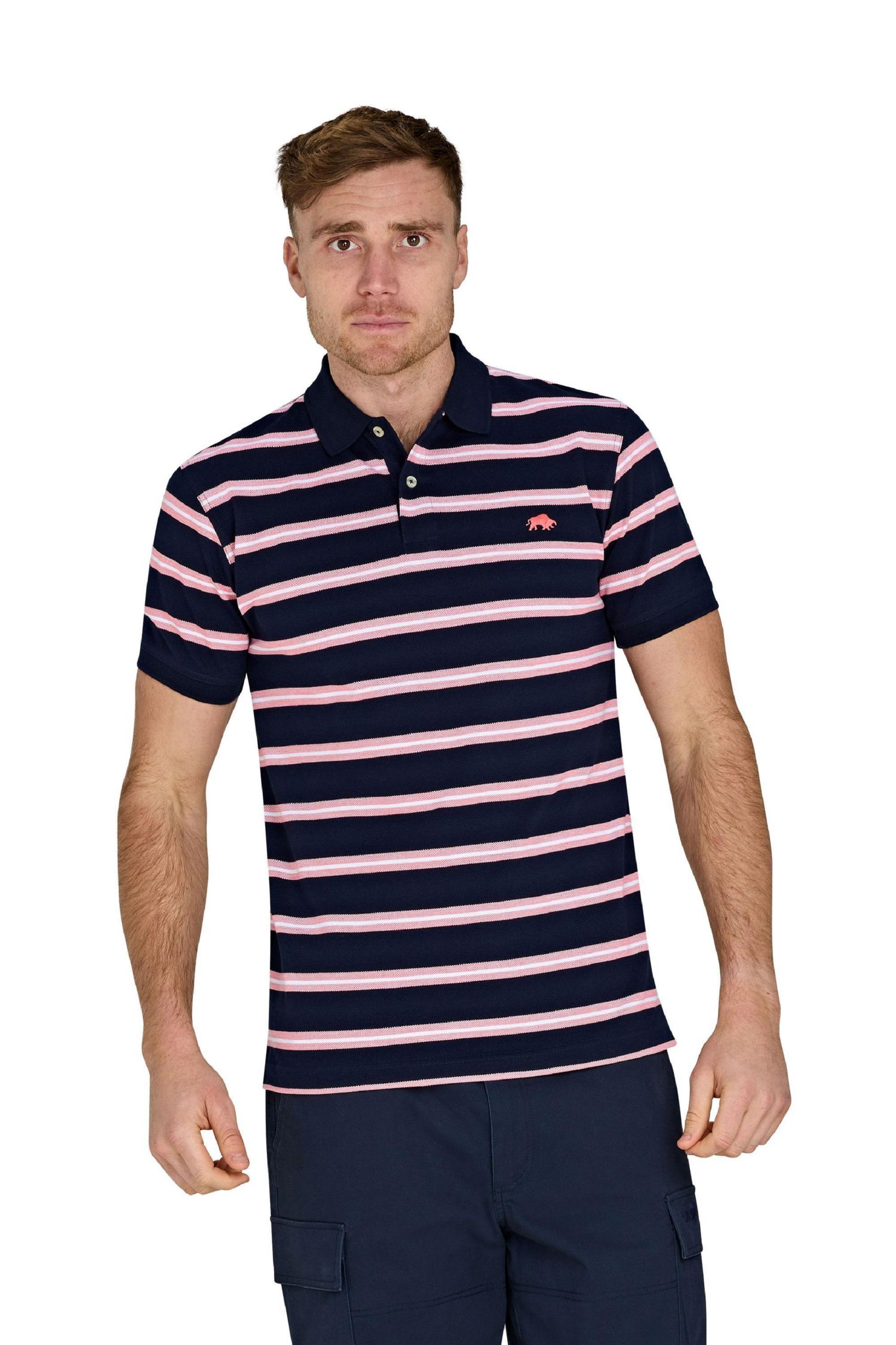 Men's Trio Stripe Polo