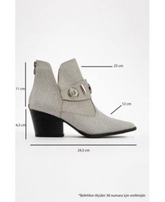 Kenda Buckle Block Heel Boot
