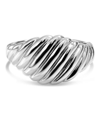 Rope Ring in Sterling Silver, Size