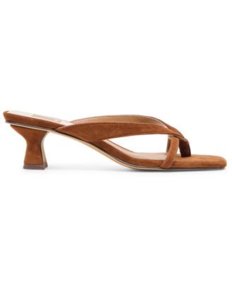 Women's Brevel Thong Low Block Heel Dress Sandals