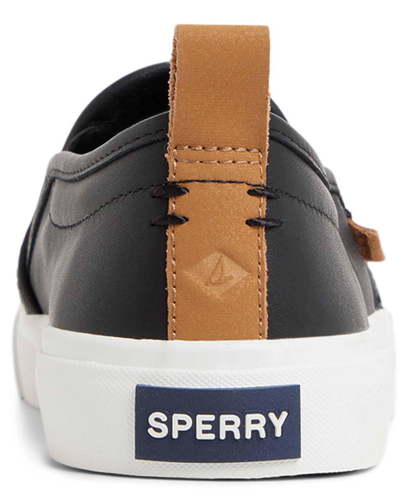 Женские кроссовки Sperry Bermuda Beach Twill Round Toe, цвет: Чёрный — фото 3