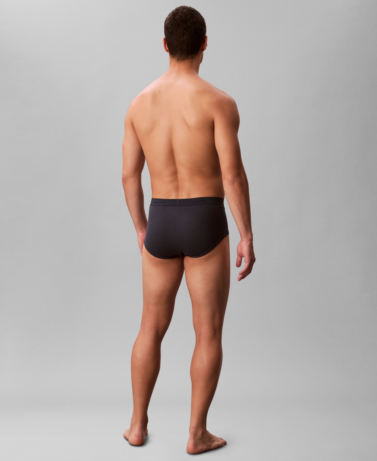 Calvin Klein Men's 3-pack Cotton Classics Briefs In Gray